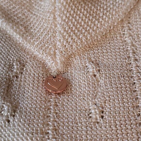 Love & Lemons Cram Pointelle Knit‎ Tank Top Plunged V-Neck Size Small - Picture 5 of 9
